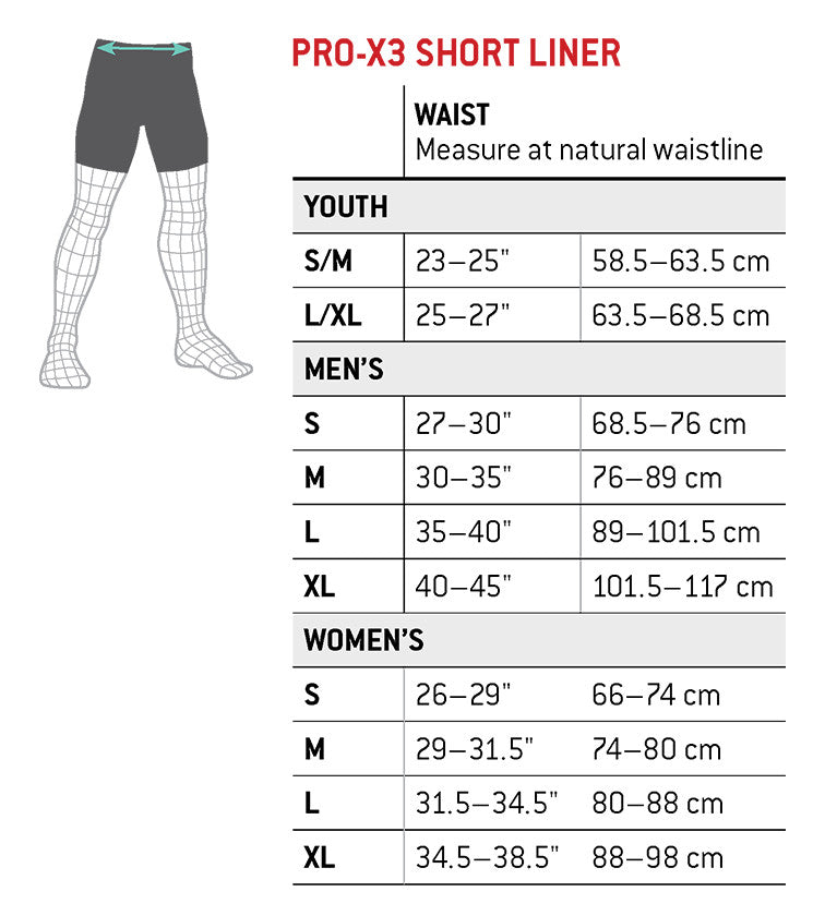 G-Form Youth Pro-X3 Bike Liner Short