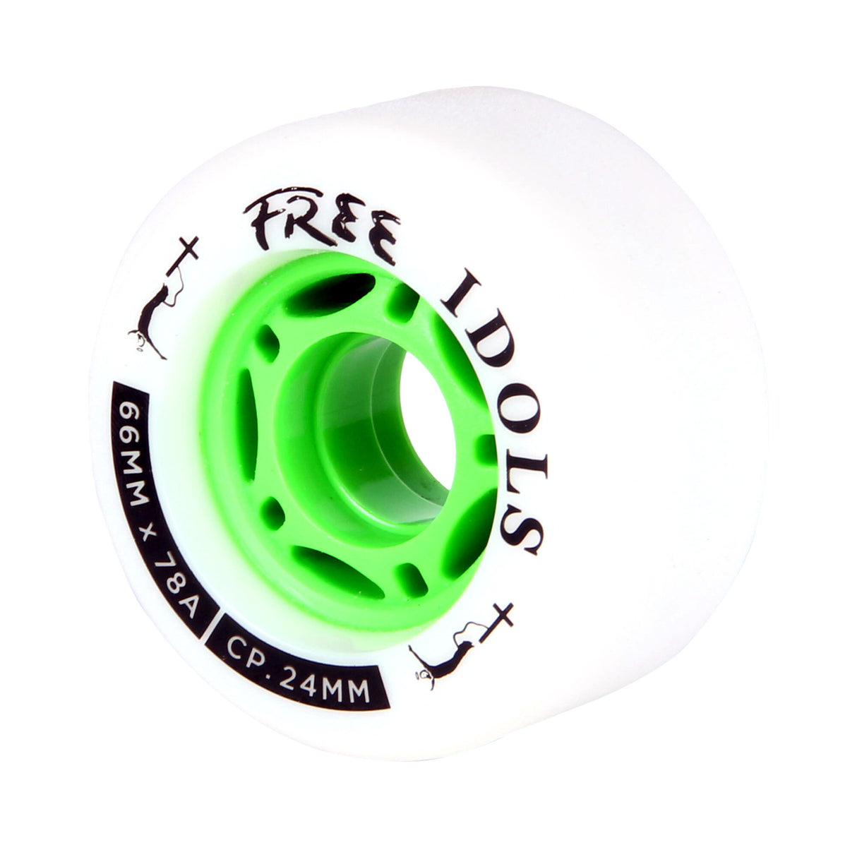 Free Wheels Platinum Idols 66Mm 78A Longboard Roues