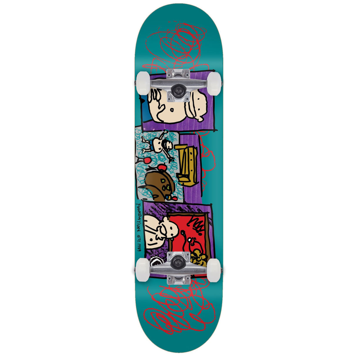 Foundation Couch 8.25” Skateboard Complete