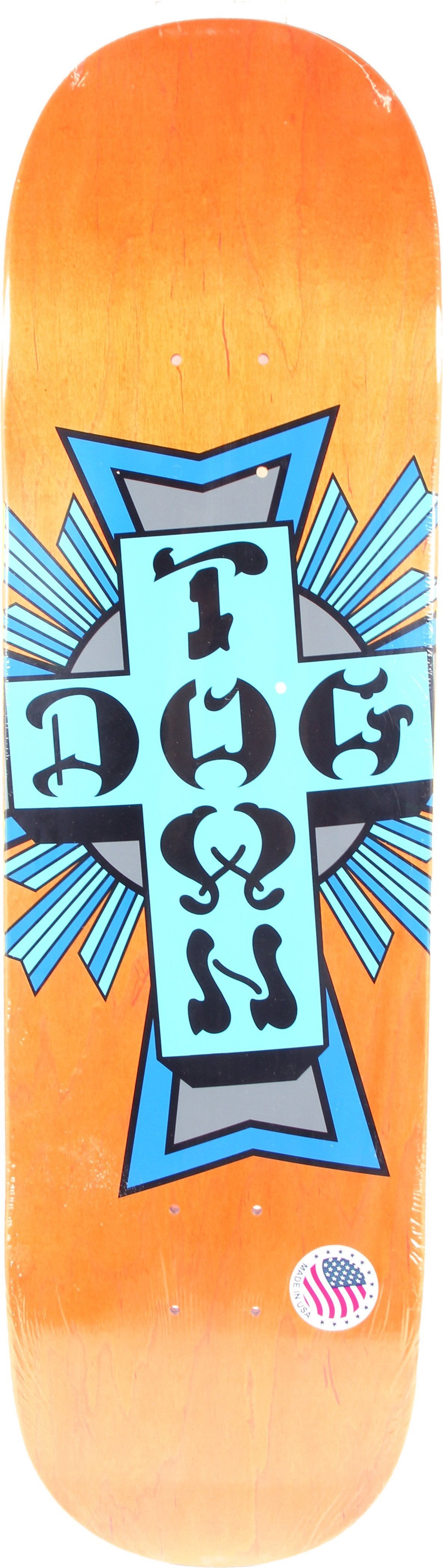 Dogtown Street Cross Blue Cross 8.75" Skateboard Deck