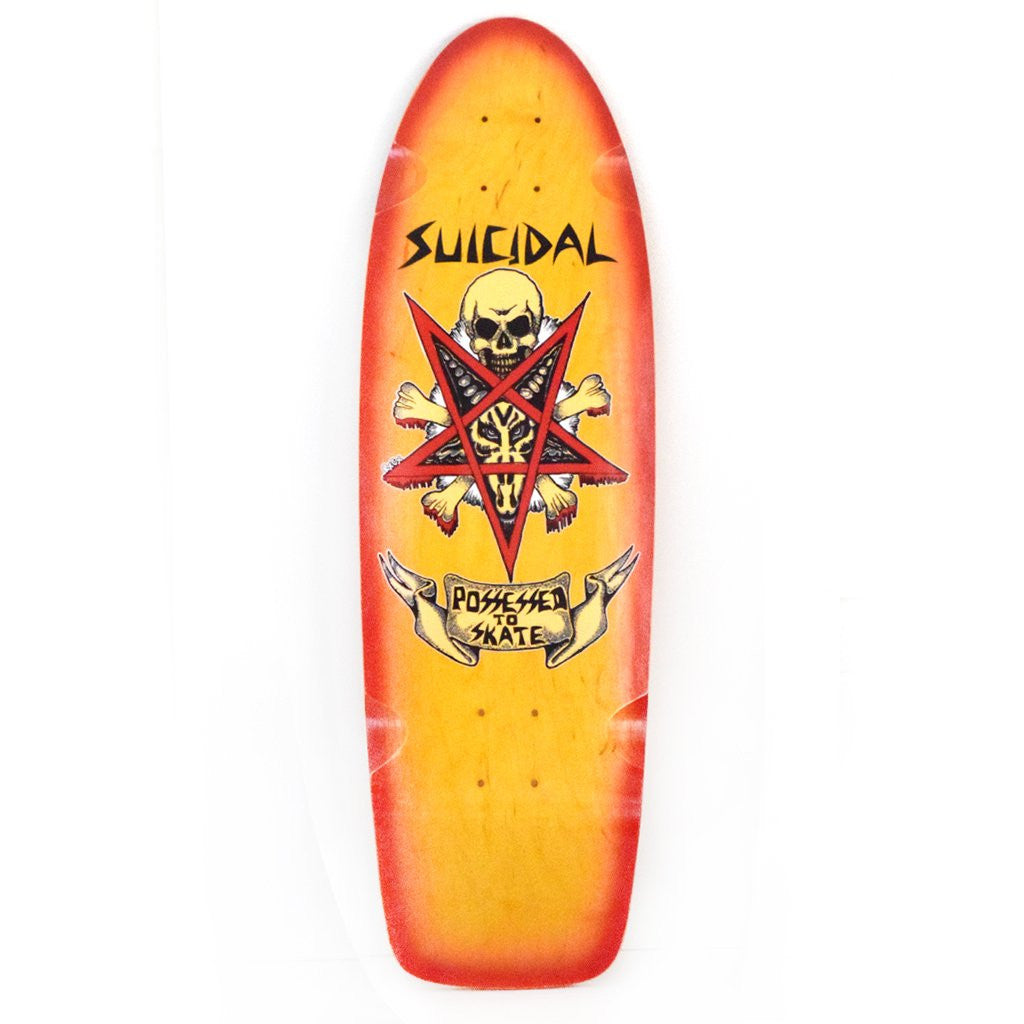Dogtown Suicidal Skates Possessed To Skate 70’S Classic 9" Old School Skateboard Deck 2