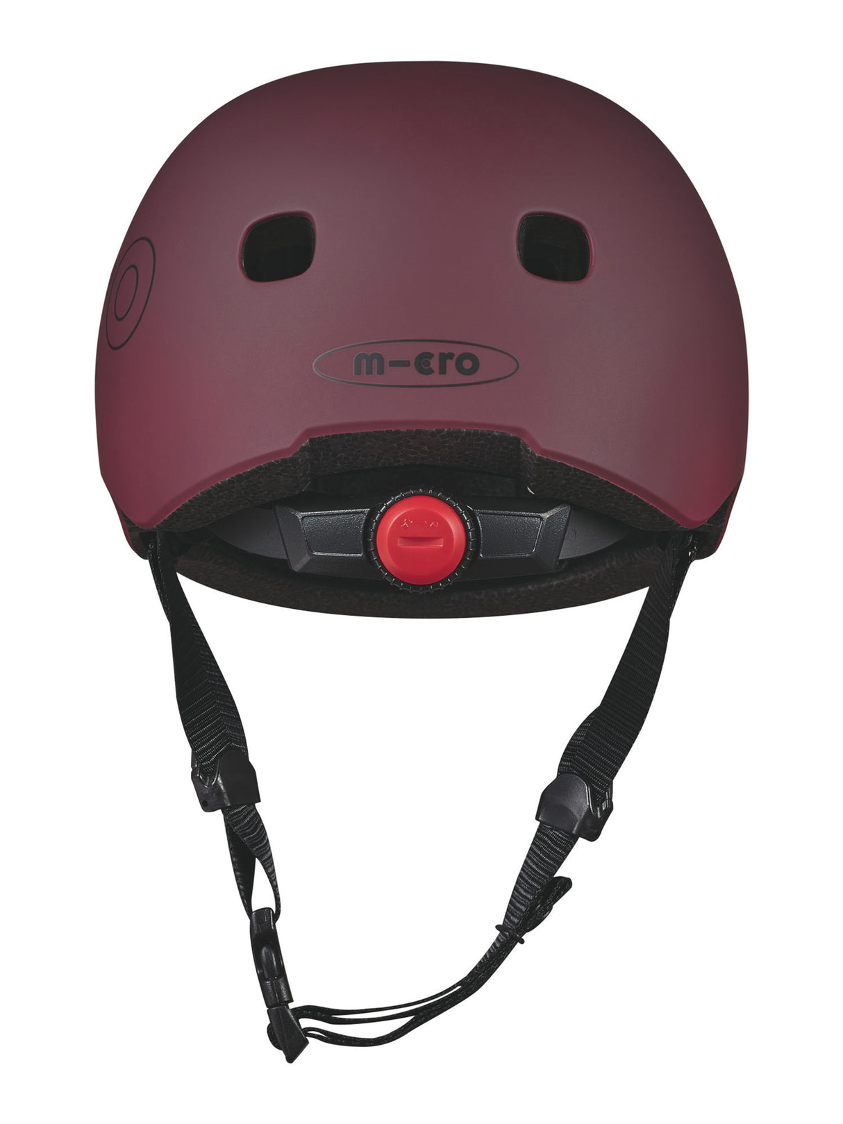 Casque Rouge Automne - Lumière Led Intégrée