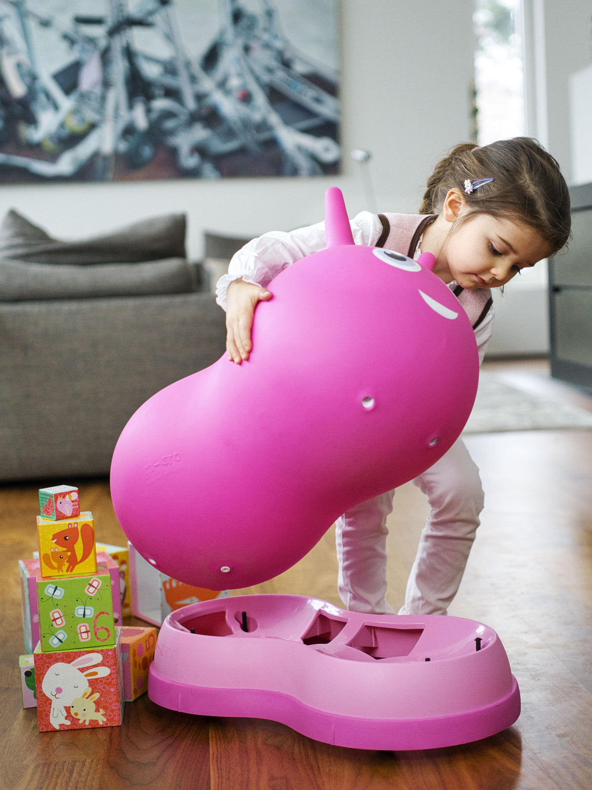 Micro Air Hopper - Rose