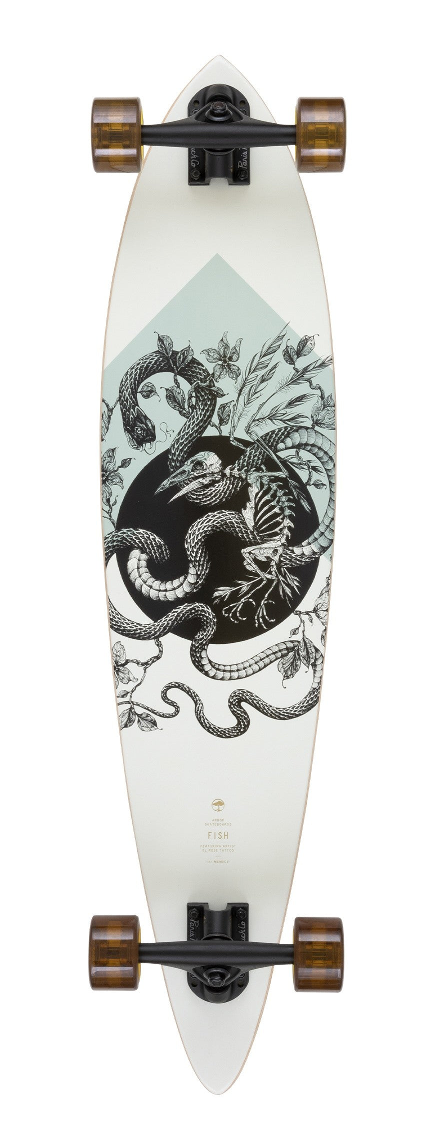 Arbor Fish 37" Longboard Complete 4