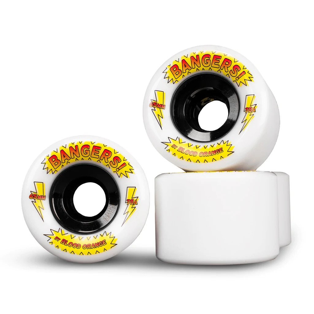Blood Orange Bangers 65Mm Longboard Roues