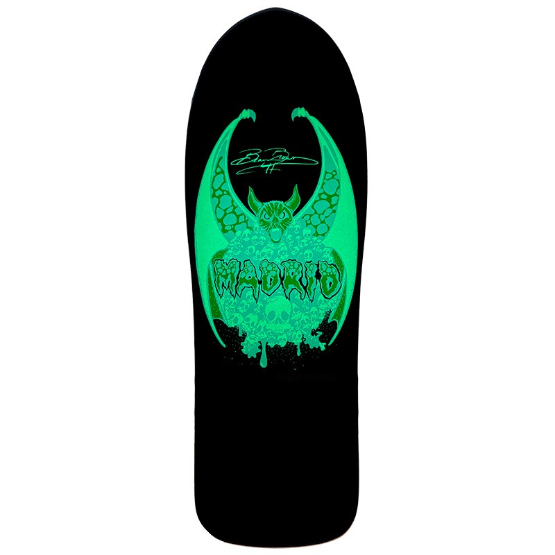 Madrid Glow In The Dark Series Old School Skateboard Deck 3