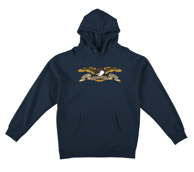 Antihero Sweat Eagle Hood Navy