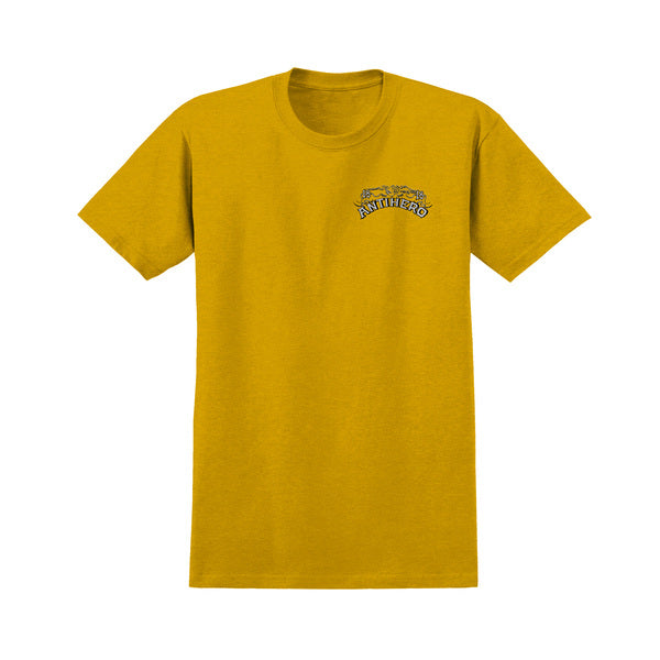 Antihero T-Shirt Customs Ss Heather Mustard