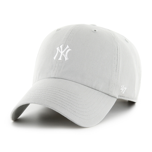 Casquette 47 Brand MLB New York Yankees Base Runner Clean Up Grey