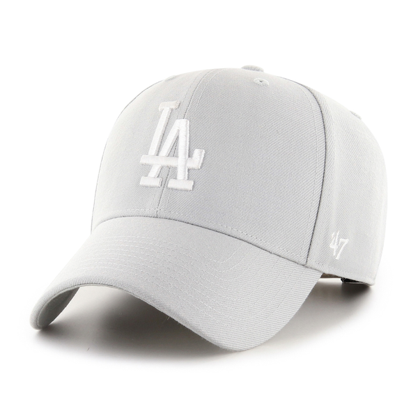 Casquette snapback 47 Brand MLB Los Angeles Dodgers MVP Steel Grey