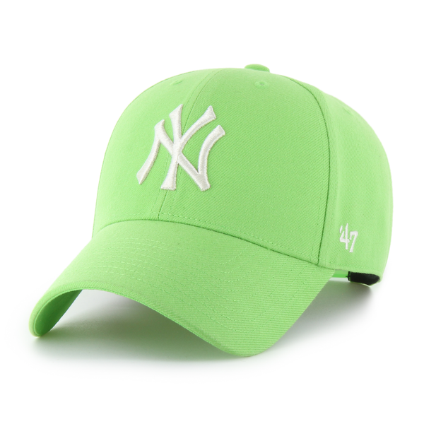 Casquette snapback 47 Brand MLB New York Yankees MVP Lime
