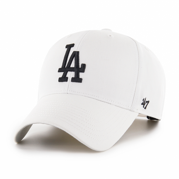 Casquette 47 Brand MLB Los Angeles Dodgers Raised Basic MVP White