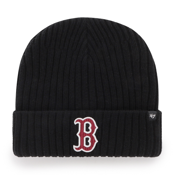 Bonnet 47 Brand MLB Boston Red Sox Thick Cord Logo Black