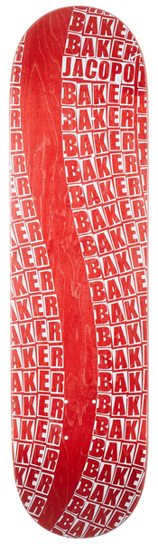 Baker Deck Wavy Jc Red