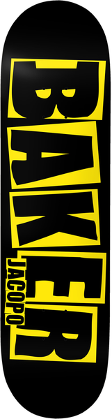 Baker Deck Jc Brand Logo Danger Ylw