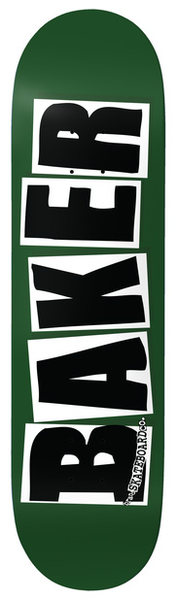 Planche de skateboard Baker Brand Logo Forest Green 8,38"