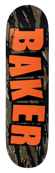 Planche de skateboard Baker Brand Logo Pro Tiger Jacoppo Carozzi 8,38"
