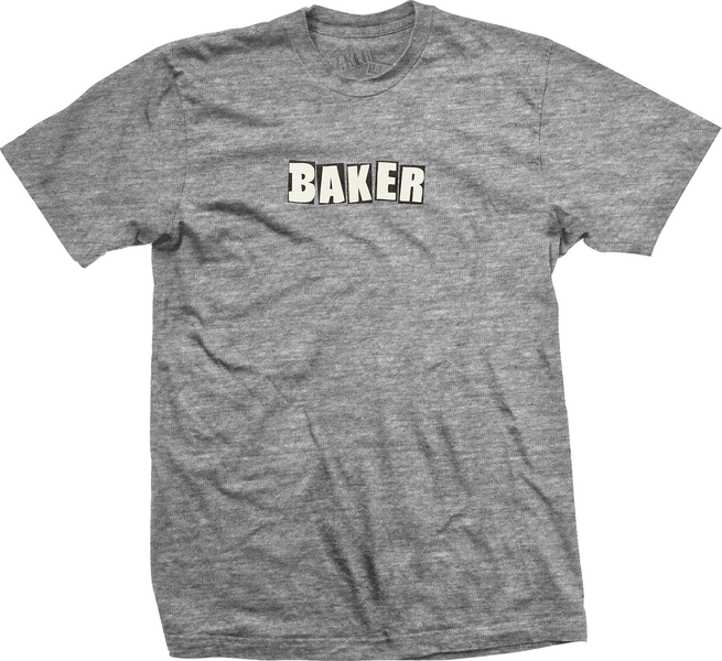 Baker T-Shirt Brand Logo Ath Heather