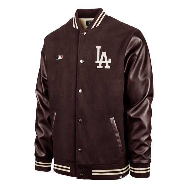 Veste 47 Brand MLB L A Dodgers Core Hoxton Pop Liner Dkmaroon