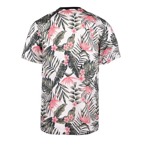 Tee-shirt 47 Brand MLB L A Dodgers Coastal Floral Repeat Echo Ctalfloral