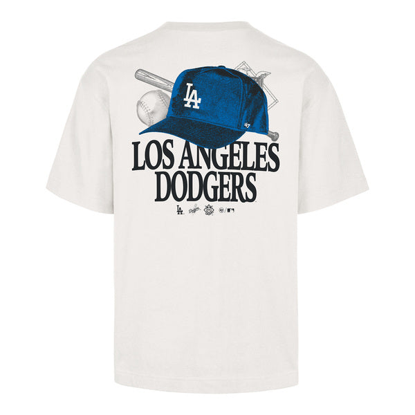 Tee-shirt 47 Brand MLB Losangeles Dodgers Inthepaper Foundatio Sandston