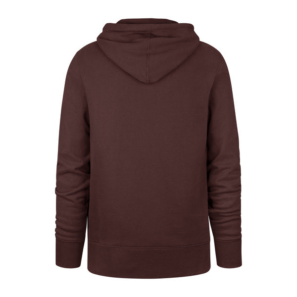 Sweat à capuche 47 Brand MLB New York Yankees Imprint Burnside Dkmaroon