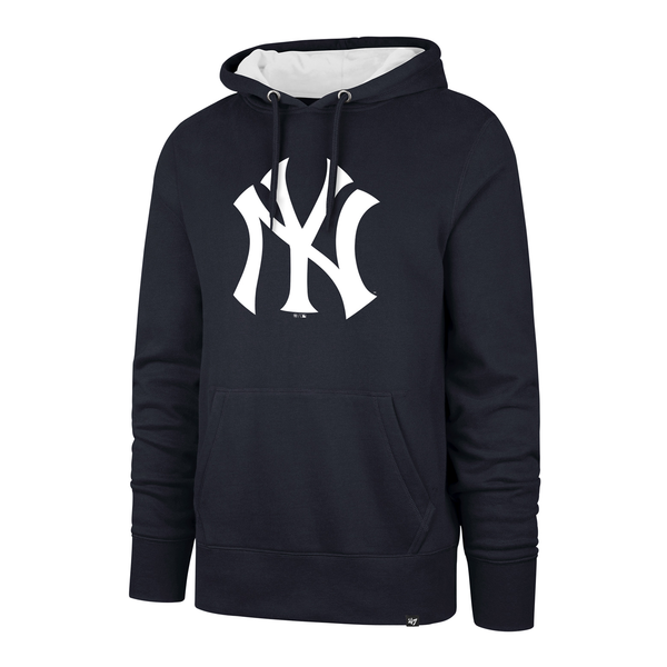 Sweat à capuche 47 Brand MLB New York Yankees Core Ballpark Fall Navy