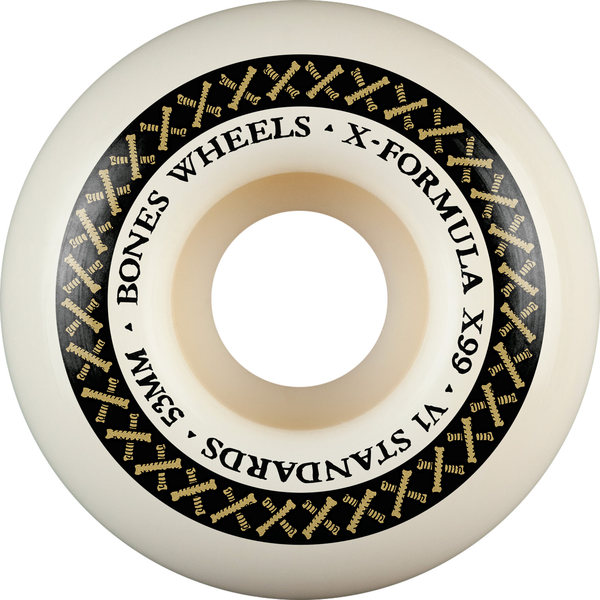 Bones Wheels (Jeu De 4) Xf 53Mm V1 Standards 99A