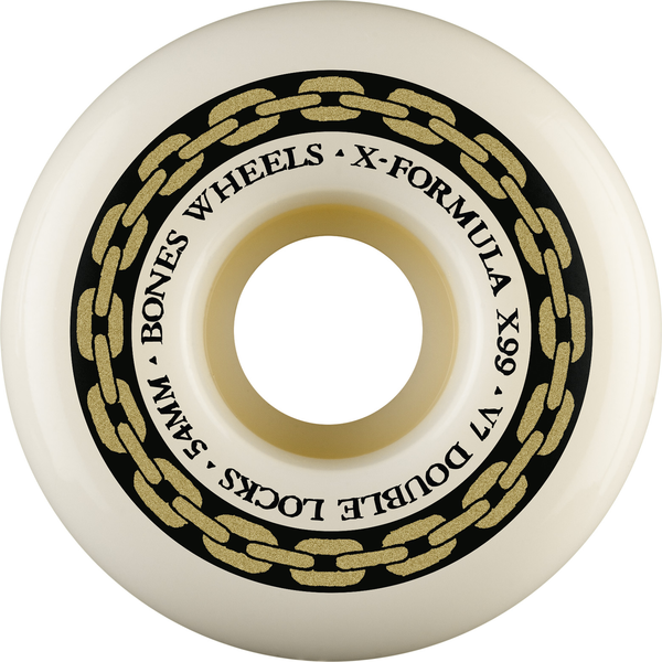 Bones Wheels (Jeu De 4) Xf 54Mm V7 Double Locks 99A