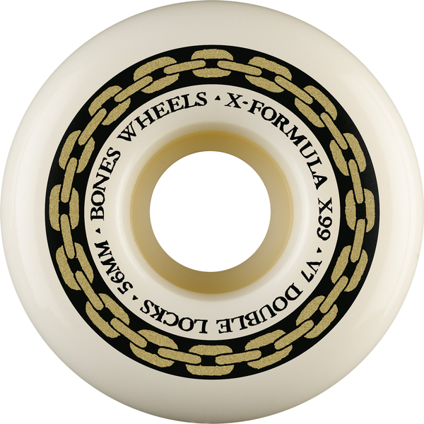 Bones Wheels (Jeu De 4) Xf 56Mm V7 Double Locks 99A