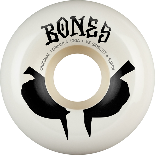Bones Wheels (Jeu De 4) 100'S 54Mm V5 Sidecuts 100A