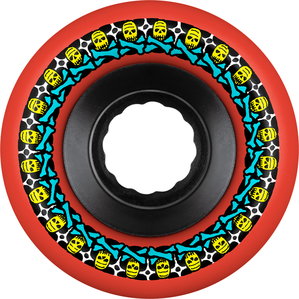 Bones Wheels (Jeu De 4) Atf 56Mm Rough Riders 80A Red