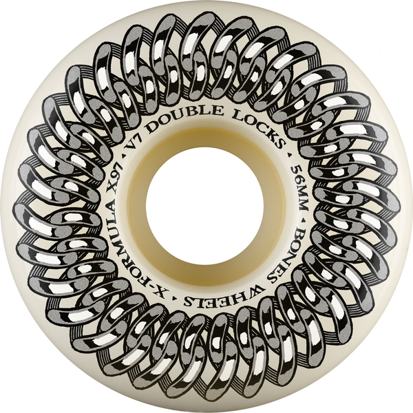 Bones Wheels (Jeu De 4) Xf 56Mm V7 97A Double Lock
