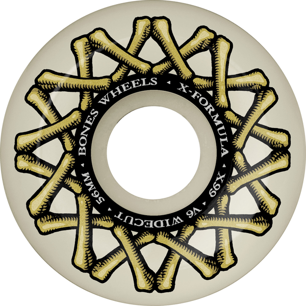 Bones Wheels (Jeu De 4) Xf 56Mm V6 99A Widecut