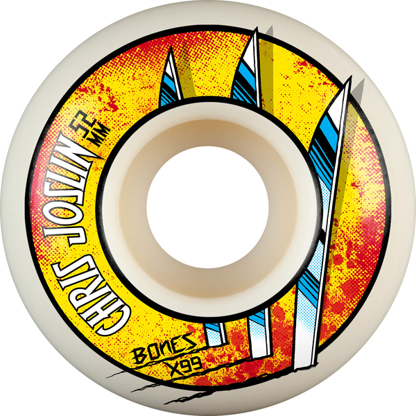 Bones Wheels (Jeu De 4) Xf 52Mm V1 99A Joslin Slice Of Life