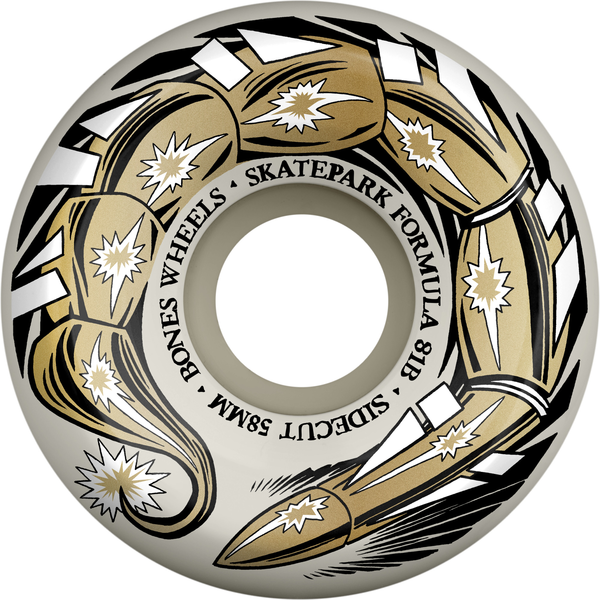 Bones Wheels (Jeu De 4) Spf 58Mm P5 Scorpeedo 101A 81B