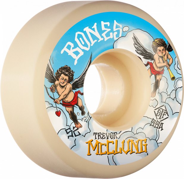 Bones Wheels (Jeu De 4) Stf 52Mm V1 Trevor Mccherubs 99A