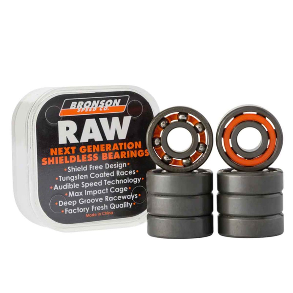 Bronson Speed Co Roulements (Jeu De 8) Raw