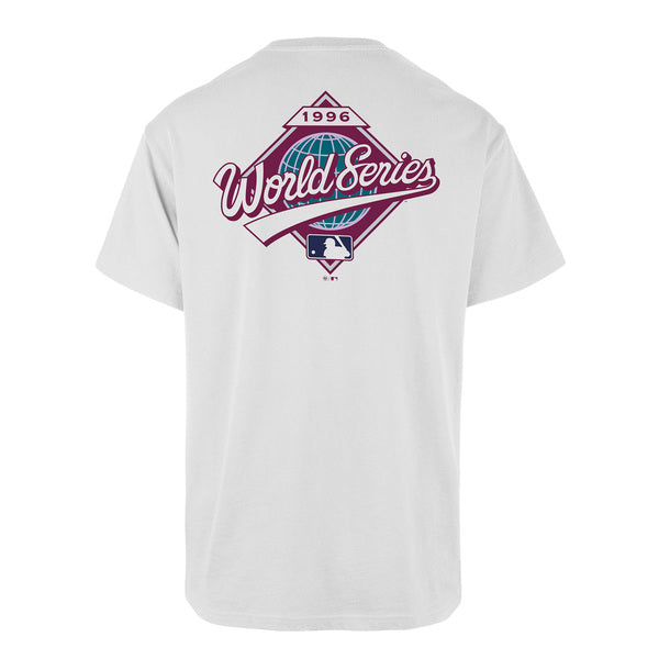 Tee-shirt 47 Brand MLB New York Yankees Backer Echo White Wash