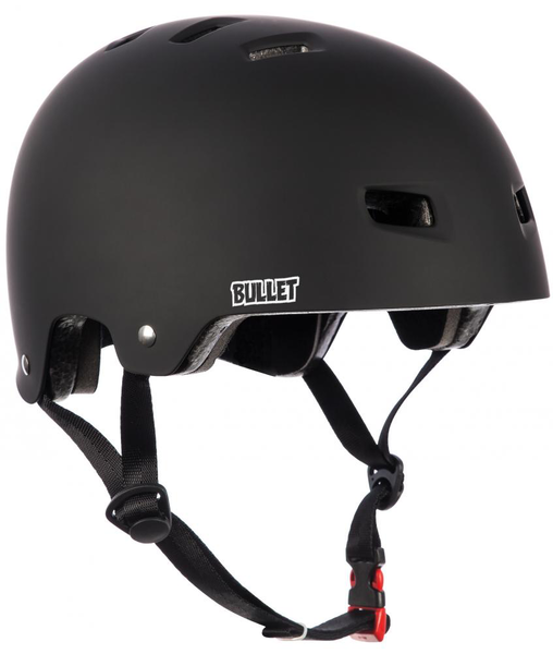 Bullet Helmet (Casque) Black Matt + Mousses