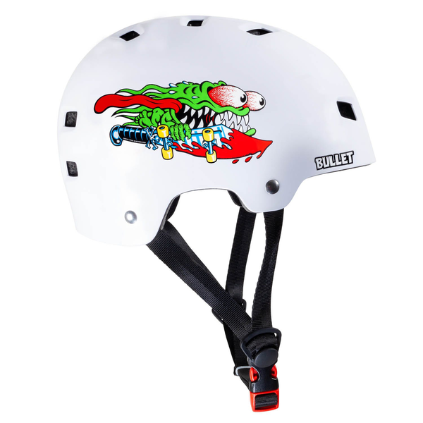 Bullet Helmet Junior (Casque Enfant) Santa Cruz Slasher Wht