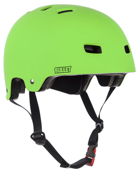 Bullet Helmet (Casque) Green Matt + Mousses