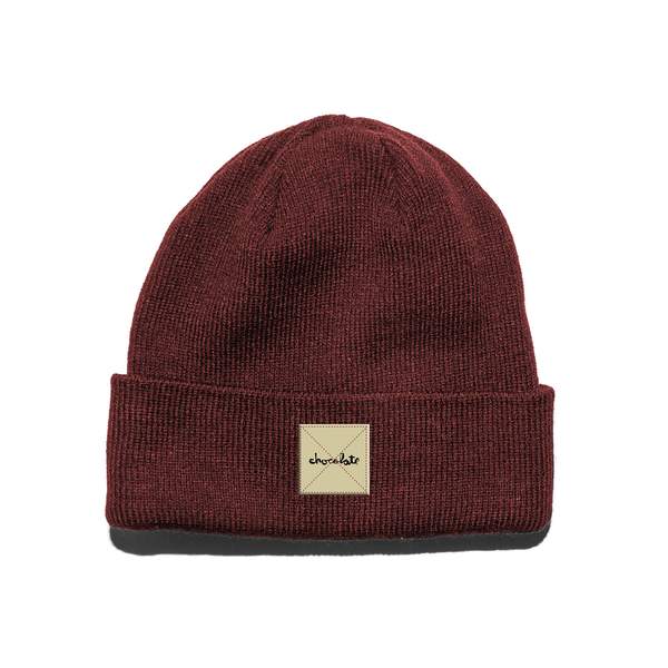 Chocolate Beanie Work Burgundy