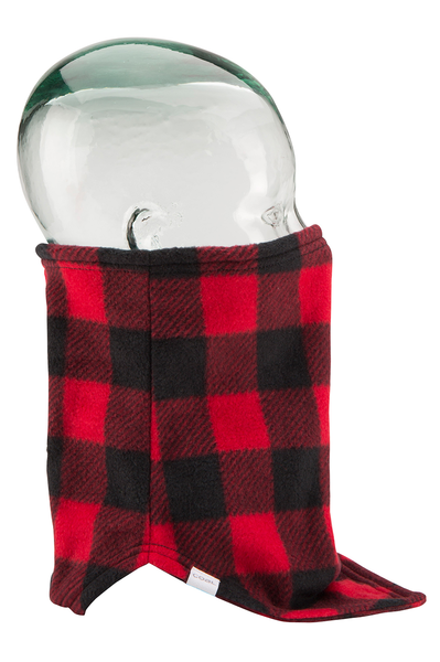 Cache-cou Coal The V-Neck Plaid