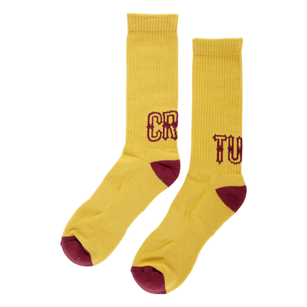 Creature Socks Drop Out Crew Gold