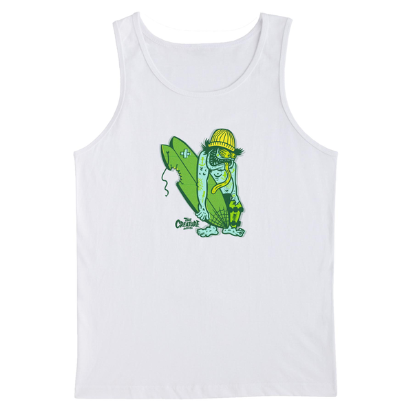 Creature T-Shirt Haunted Sea Tank White