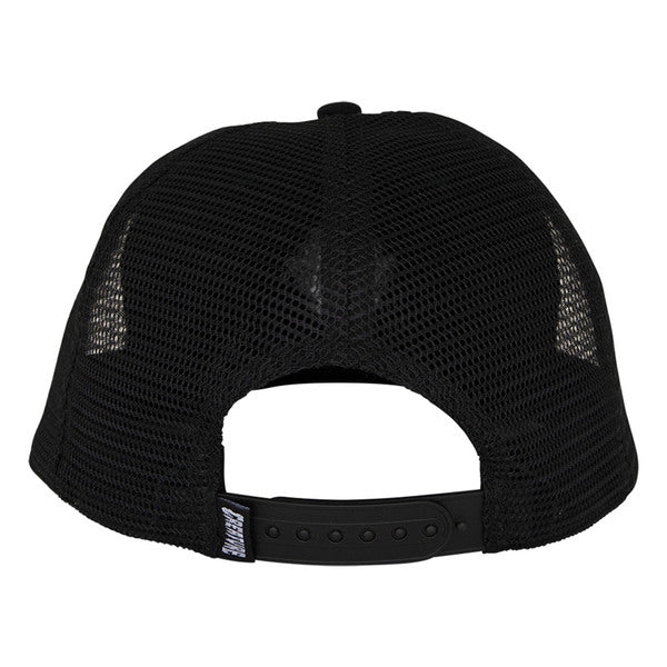 Creature Cap Bonehead Flame Wash Mesh Trucker Green Flannel