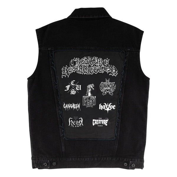 Creature Jacket Resurrection Vest Top Black
