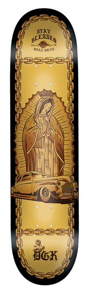 Planche de skateboard DGK Lo-Side (Dipped) Ortiz Black 8,1"