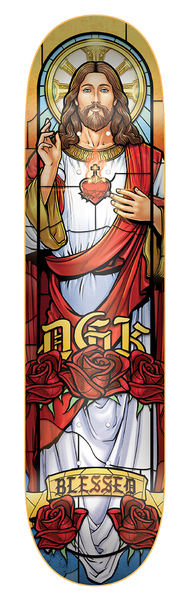 Planche de skateboard DGK Prince Of Peace Rainbow Prismatic 8,1"